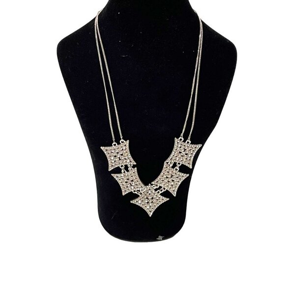 Guess Rhinestone Necklace - Picture 1 of 4